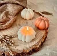 Dynia pumpkin Halloween sojowa świeca podziękowanie