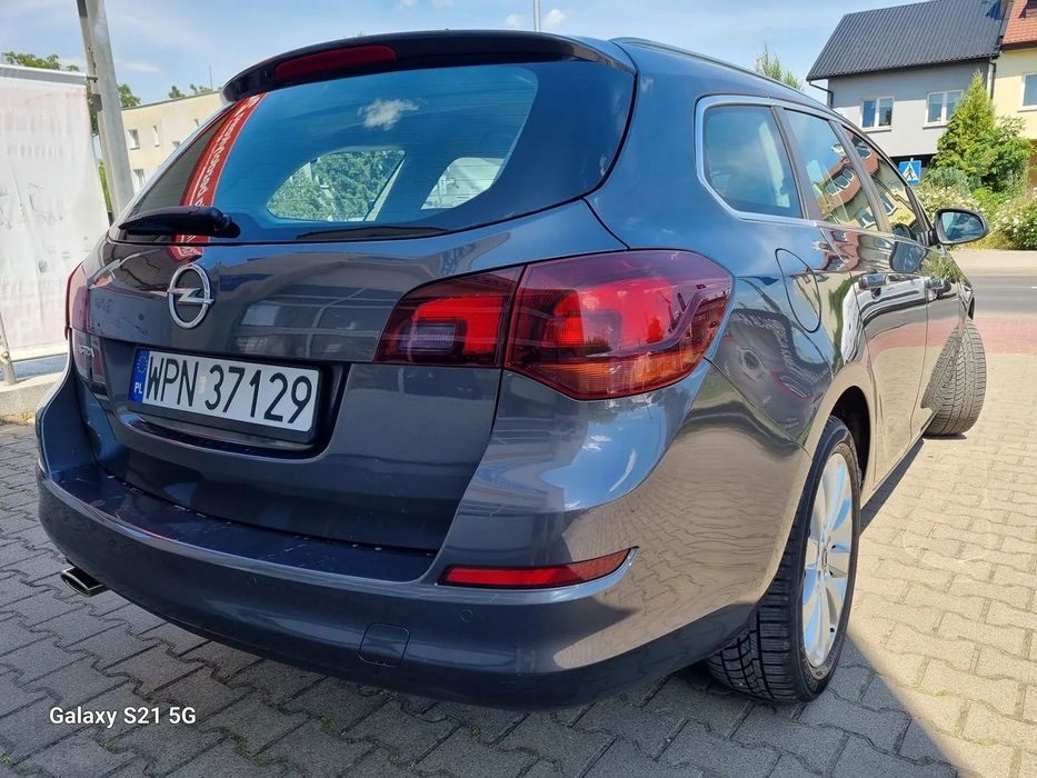 Opel Astra 1.4 Turbo Cosmo Navi Skóra Alu Zarejestrowana Gwarancja