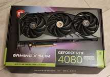 Відеокартка MSI RTX 4080 SUPER GAMING X SLIM 16gb