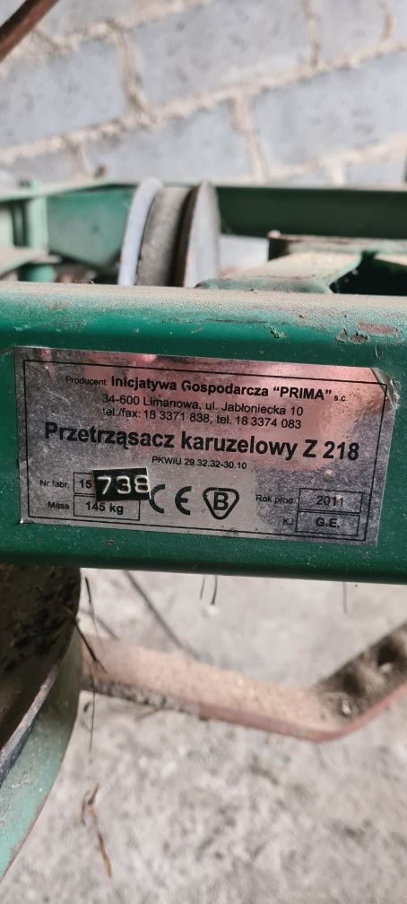Przetrząsacz karuzelowy Z 218