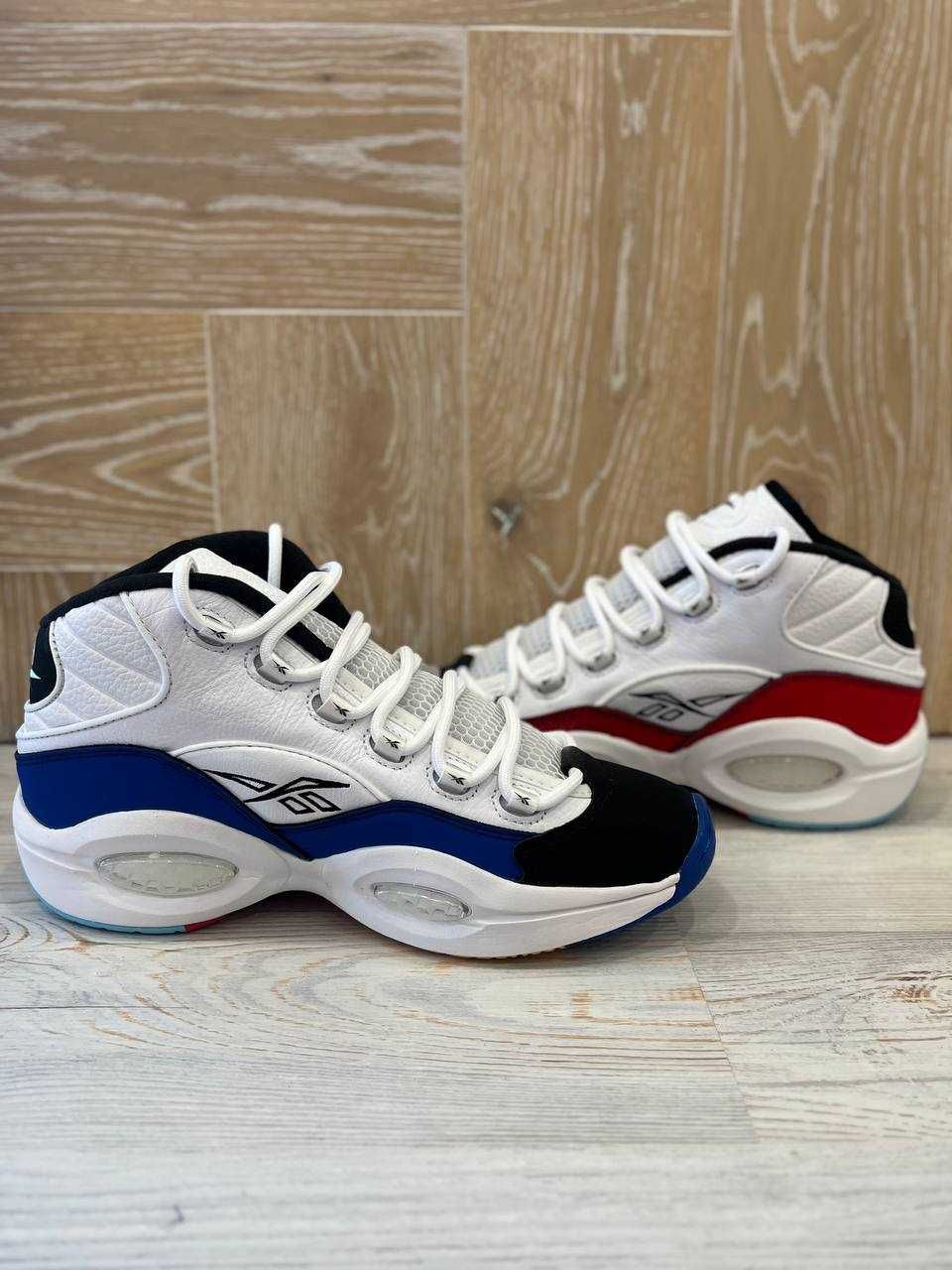 Кросівки баскетбольні шкіряні Reebok QUESTION MID (40;42;42,5;44,5;47)