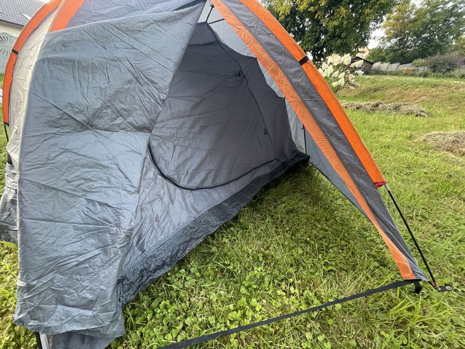 Namiot dwuosobowy 190x230x120 z dwoma wejsciami outdoor