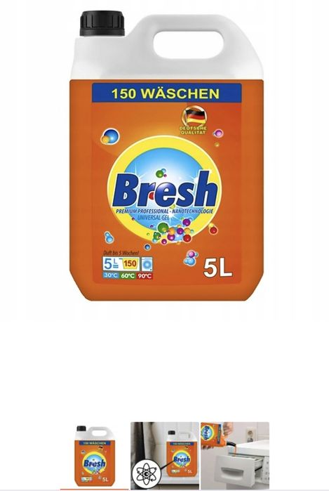Płyń do prania BRESH
