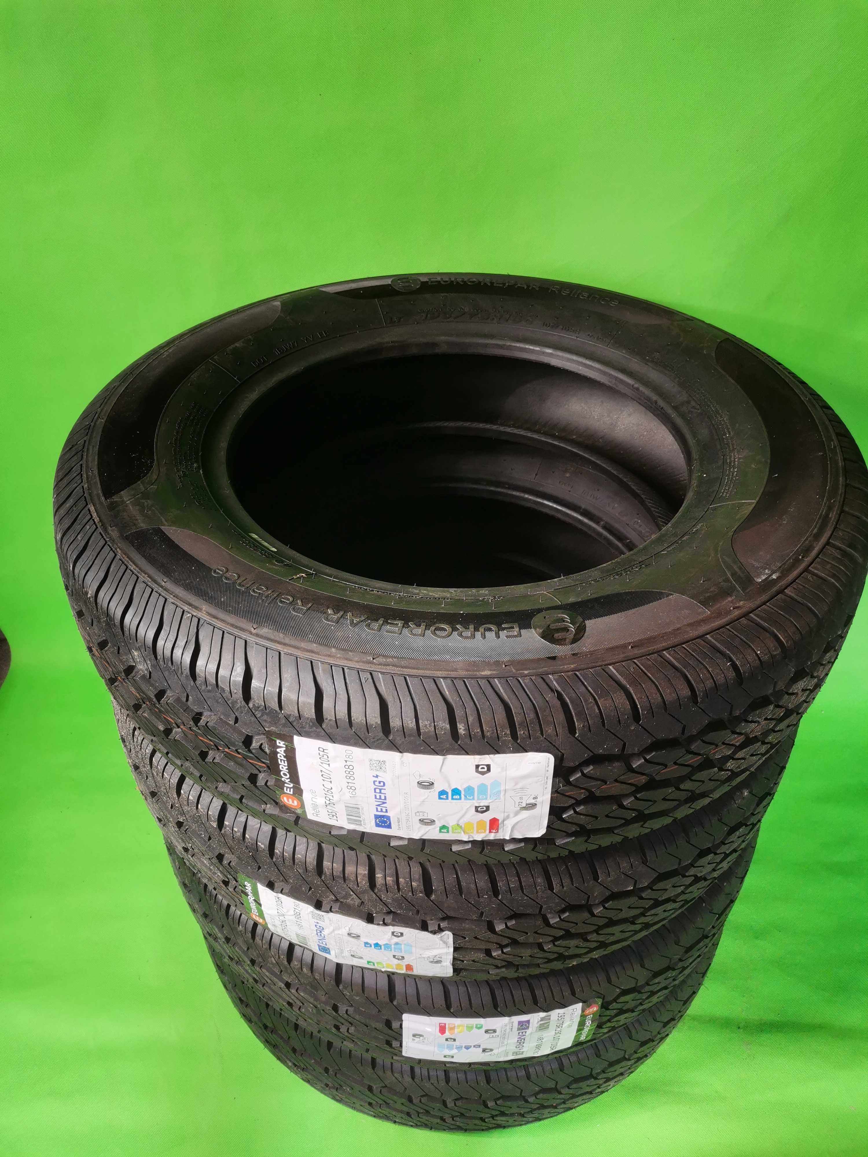 4 x opony dostawcze 195/75R16C Eurorepar Reliance PV05 107/105R