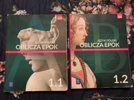 Język polski - Oblicza epok 1.1 i 1.2.