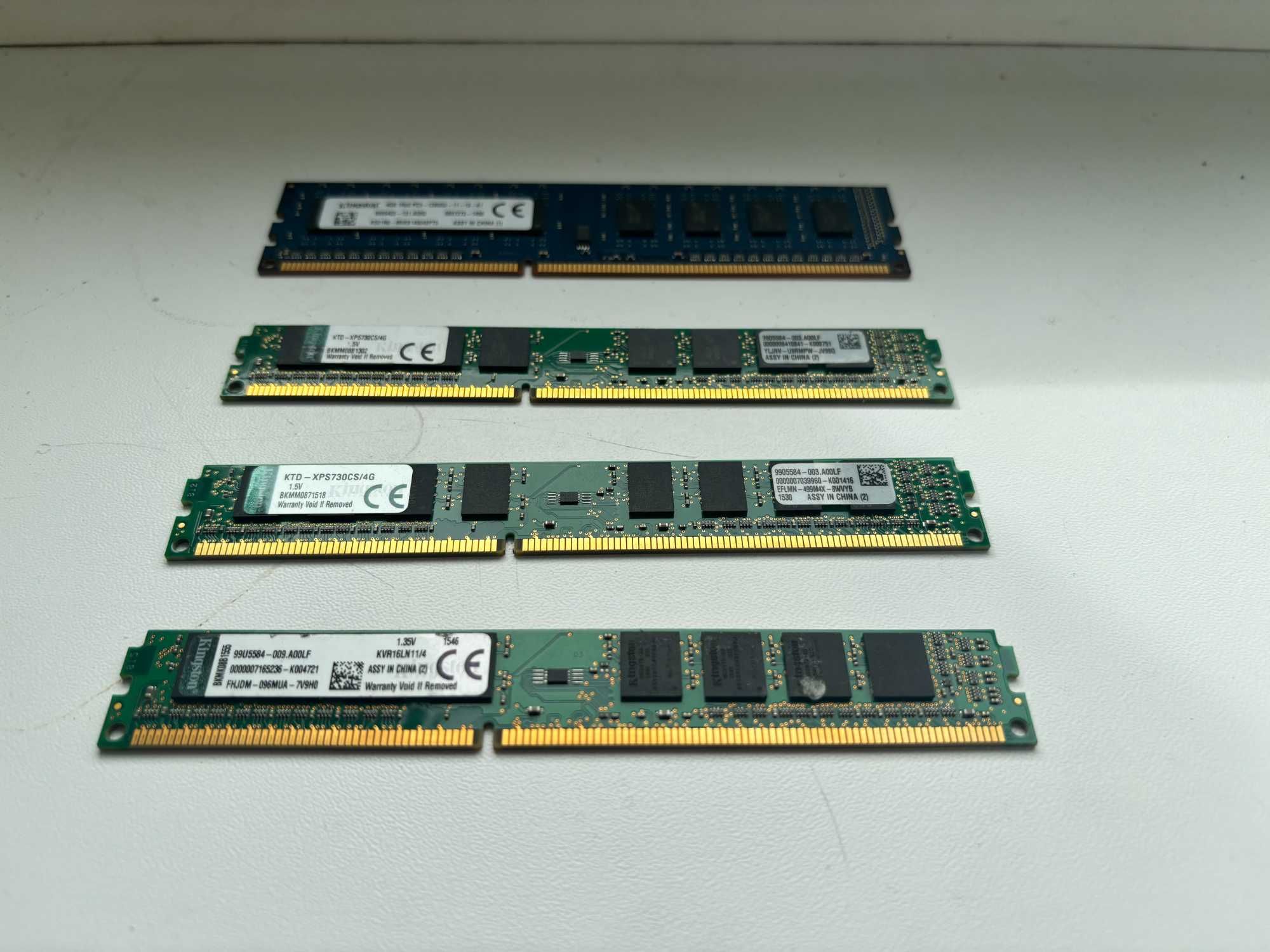 Kości RAM 16GB 4X4GB DDR3