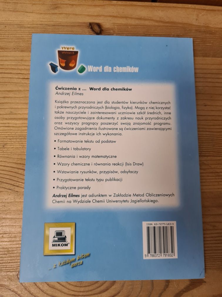 Ćwiczenia z Word dla chemików - Andrzej Eilmes