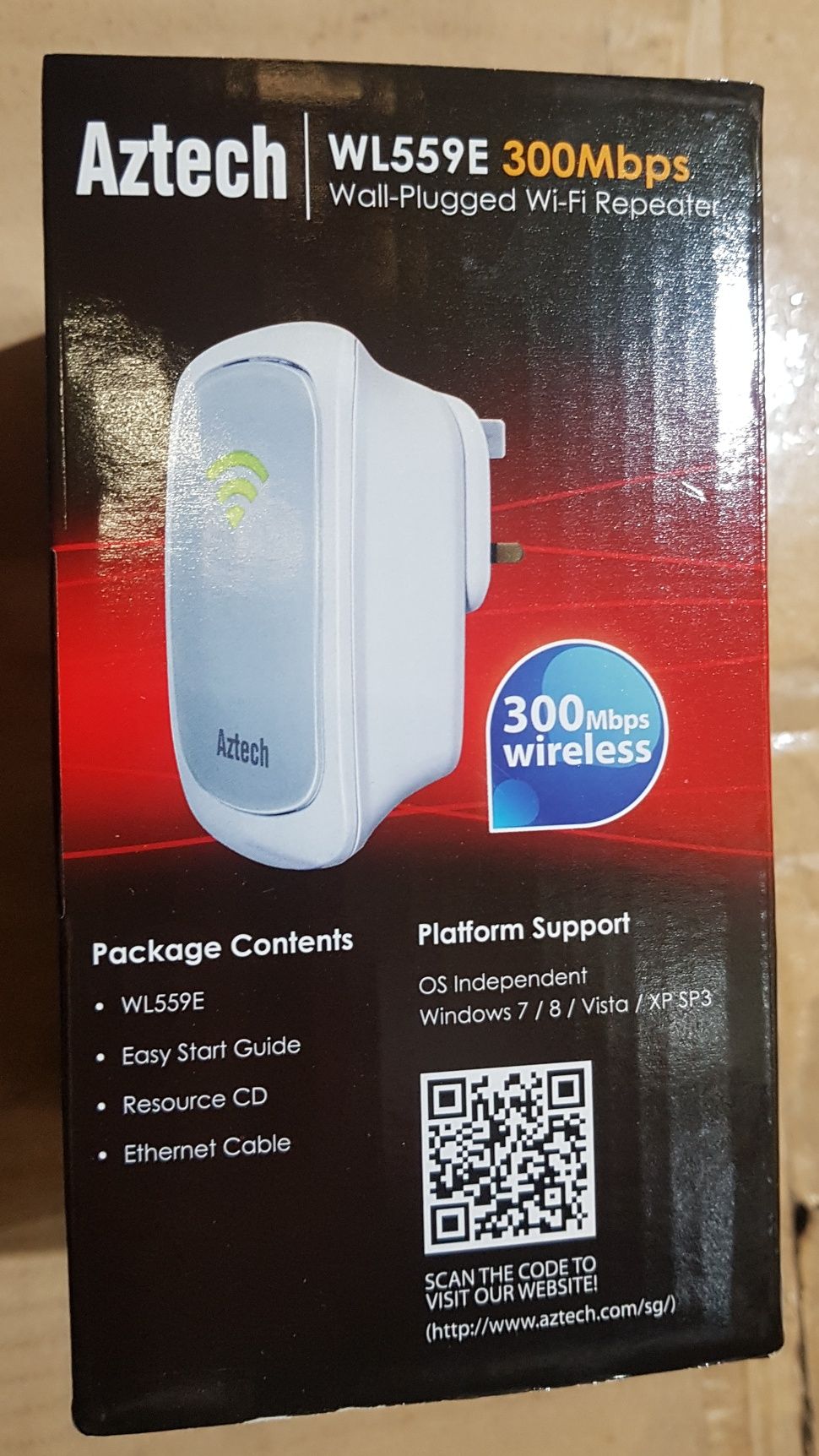 Repetidor wi-fi 300mbps