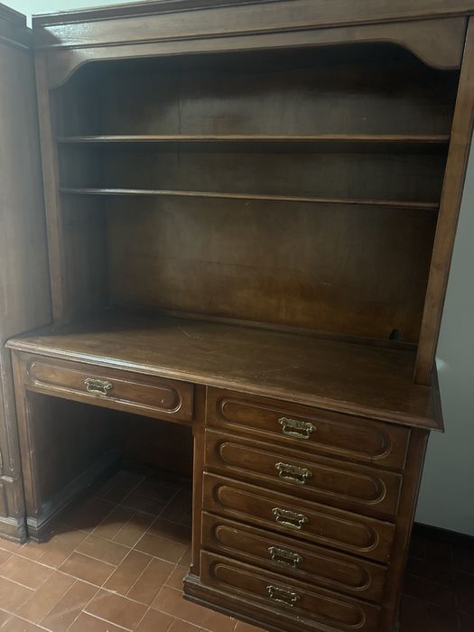 Movel / Secretaria Madeira Antiga