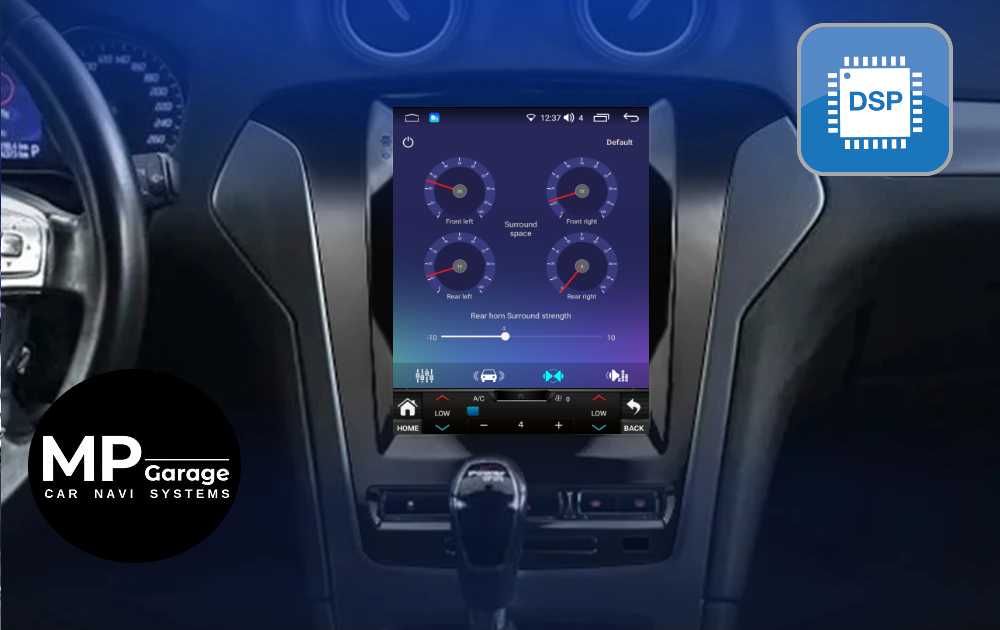 Radio Ford Mondeo MK4 Android Qled TESLA CarPlay/AA 4G Klimatronik