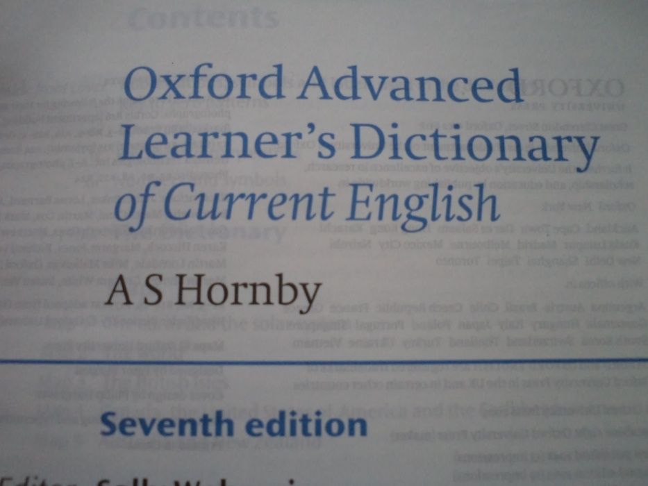 Oxford advanced learner's dictionary 7th edition + płyta