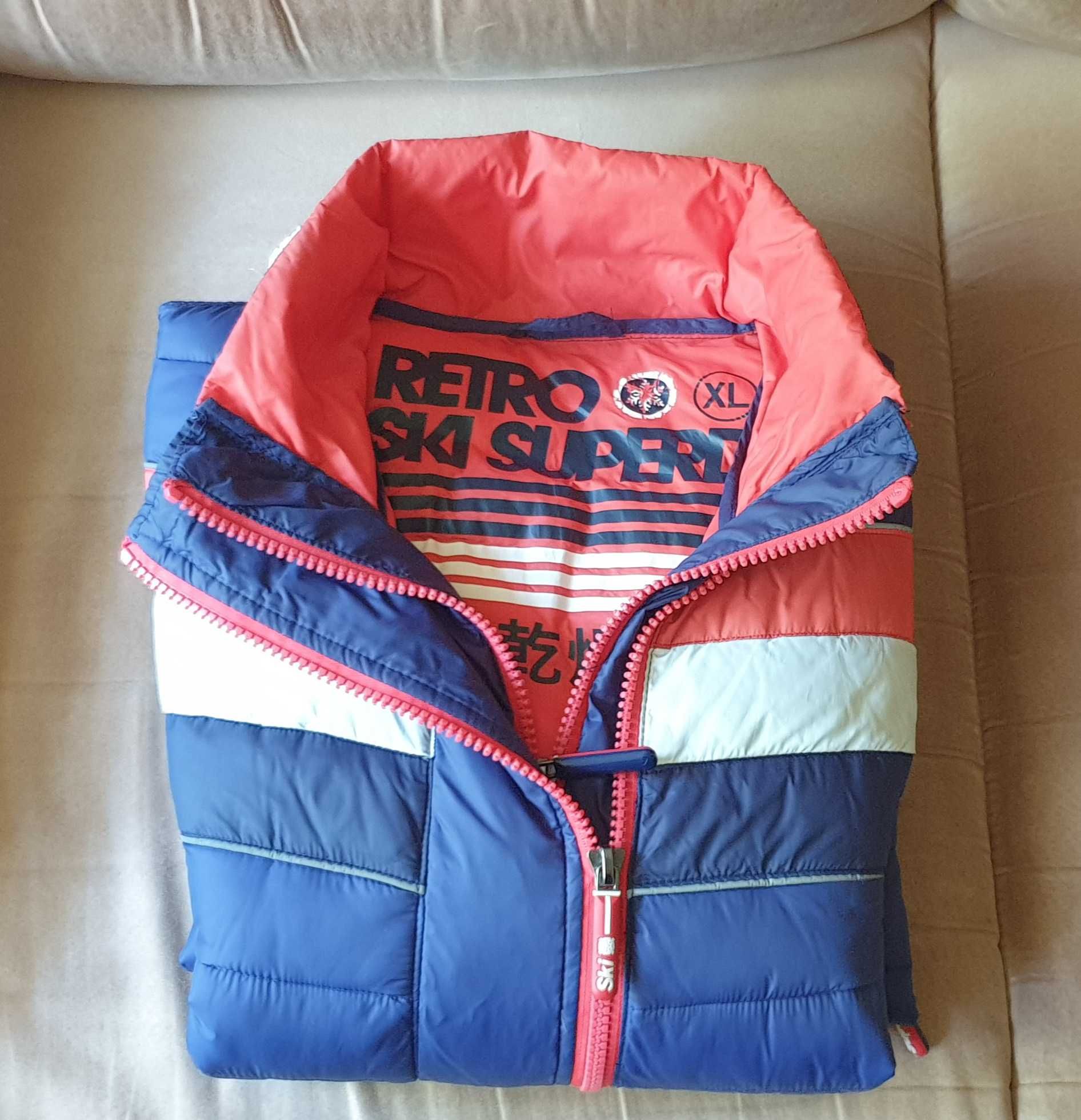 Oryginalna męska kurtka SuperDry Retro Ski rozm.XL