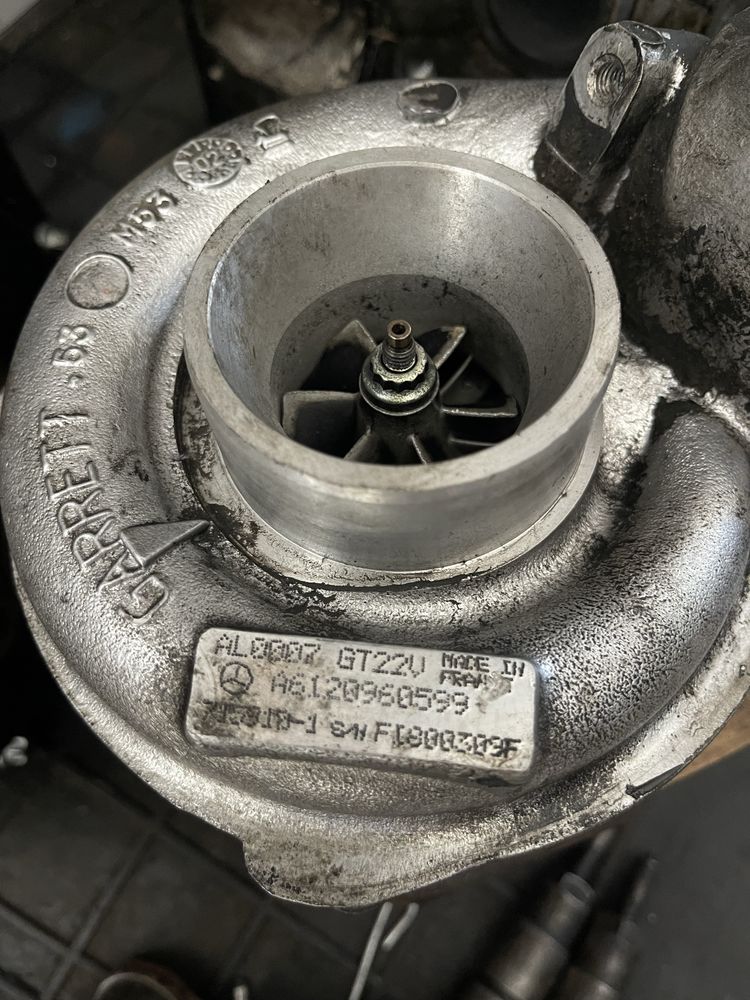 Турбина мерседес мл270, турбіна мл163 2.7сді