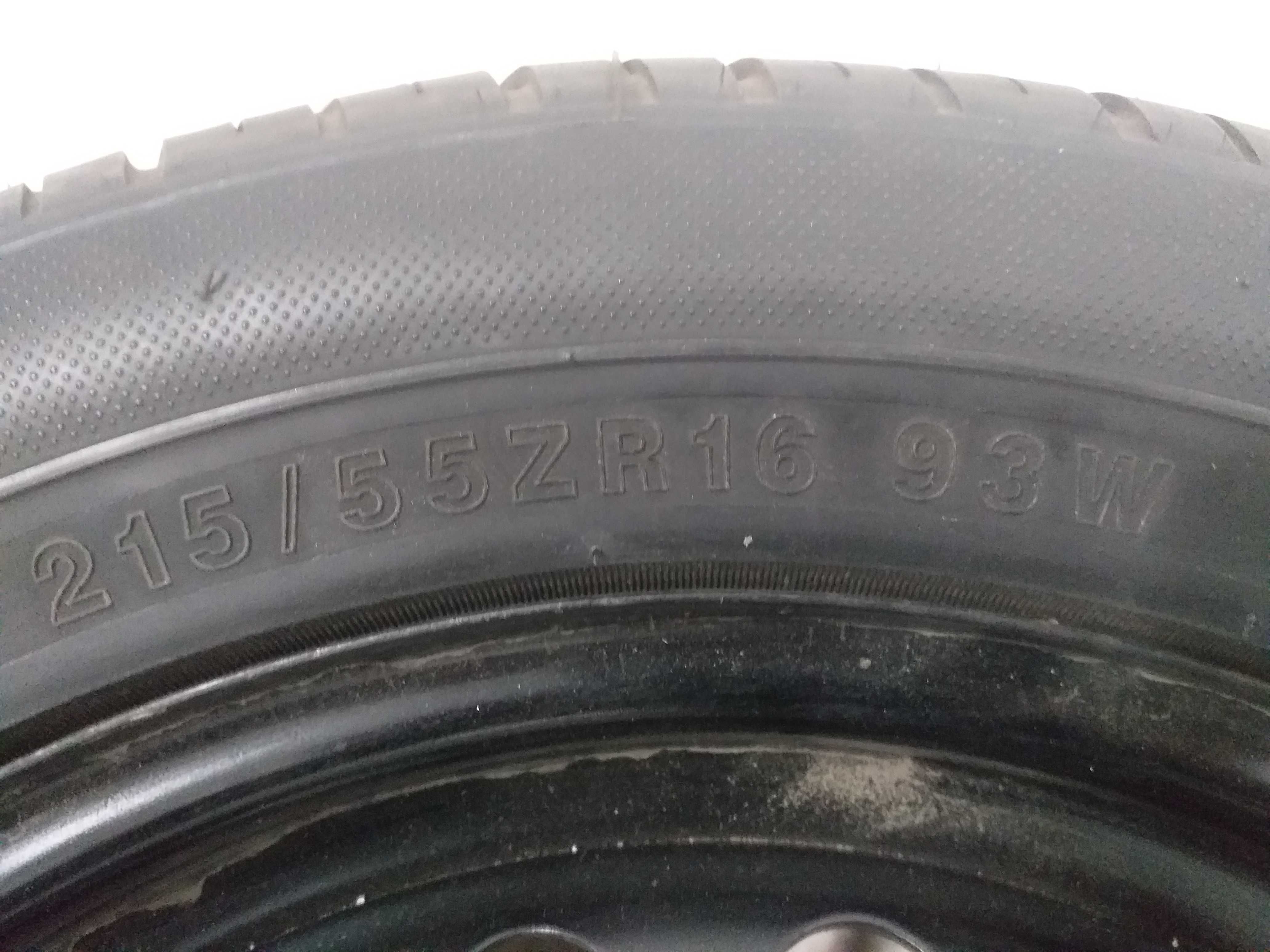 Koło Dojazdowe Zapasowe 215/55 ZR16 Oryginalne 5x108 Ford MK 4