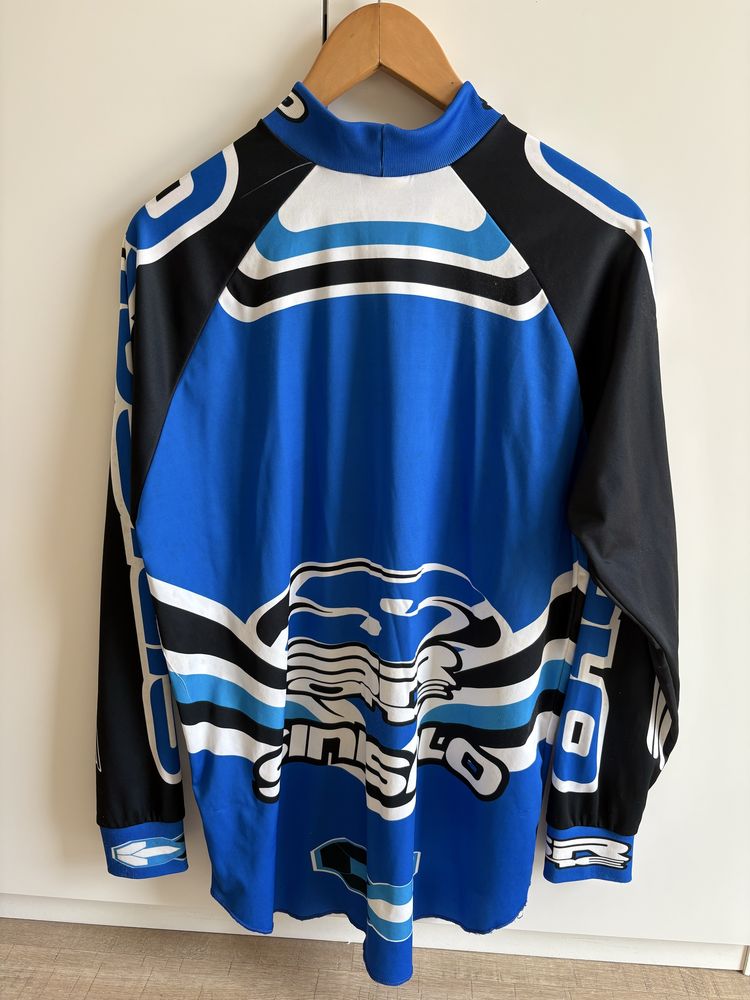Motocross - Blusao/ colete e camisola marca Sinisalo.