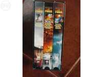 Colecções antigas de cassetes de vídeo VHS