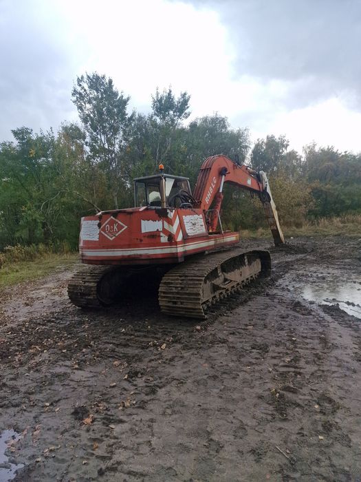 Koparka gasienicowa OK RH8 błotniak i dużym zasięgiem