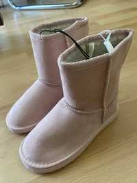 Botas rosa claro