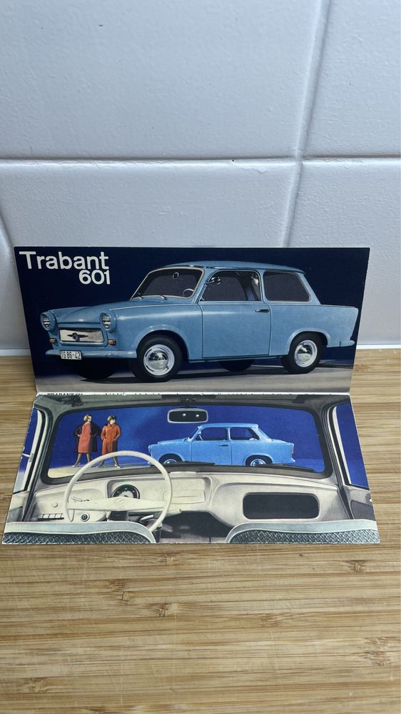 Prospekt Trabant 601 wersja niemiecka