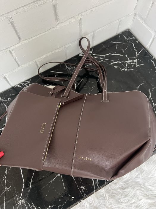 Сумка Polene ,шоколадний колір
