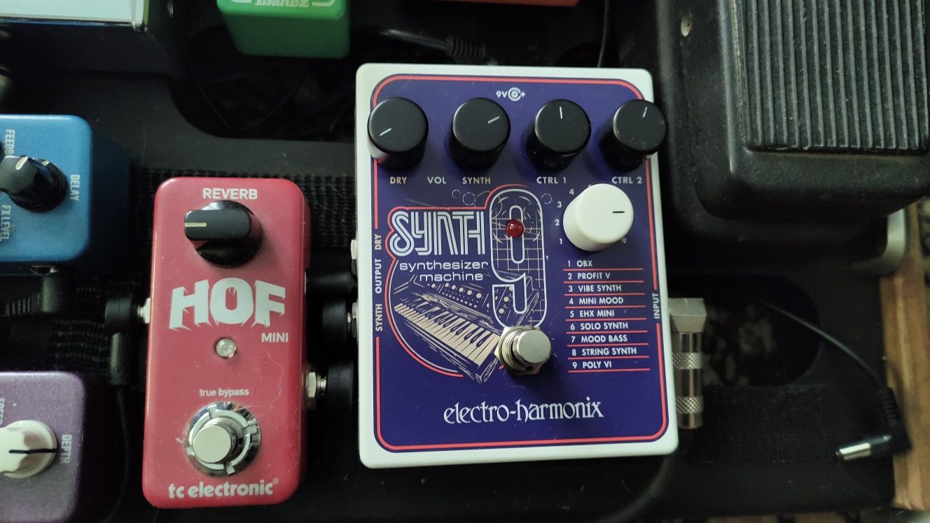 Electro-harmonix synth 9. Гітарна педаль синтезатор. Wampler Fulltone