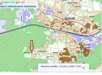 Działka 1023 m² w mieście, blisko lasu - Mazaniec