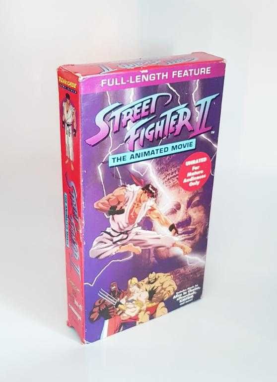 Street Fighter 2. The Animated Movie / 1994 (червоний бокс)