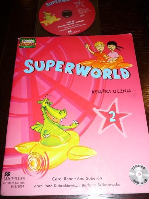Superworld 2 Angielski + CD książka do Angielskiego