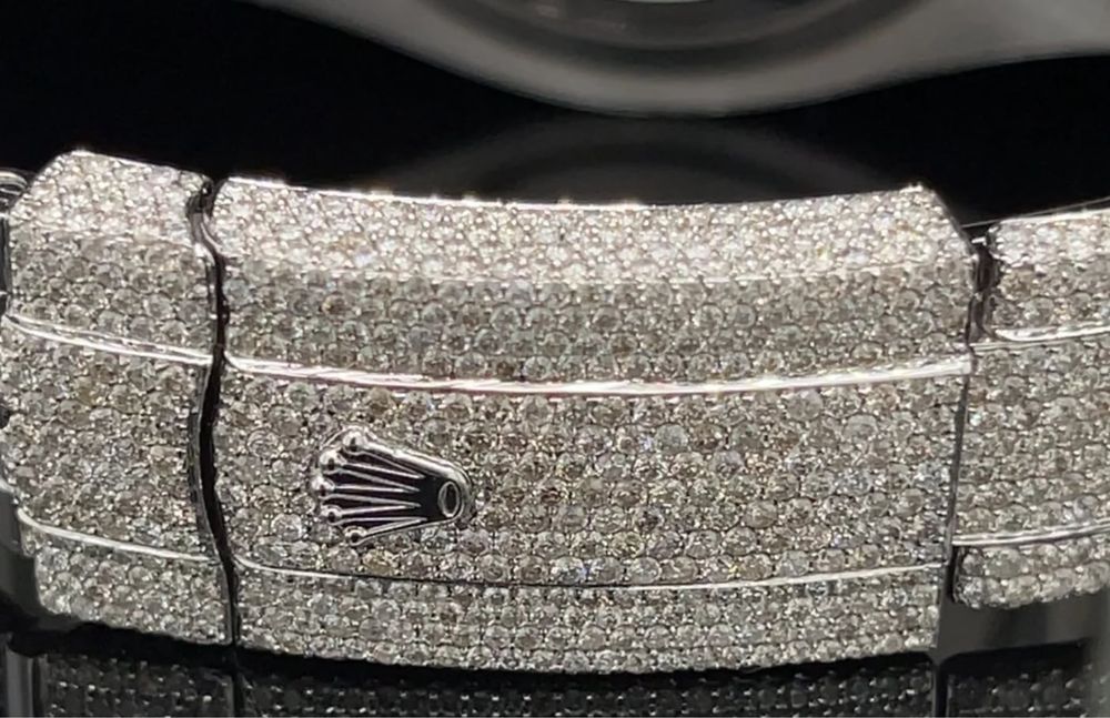 Rolex date just iced out