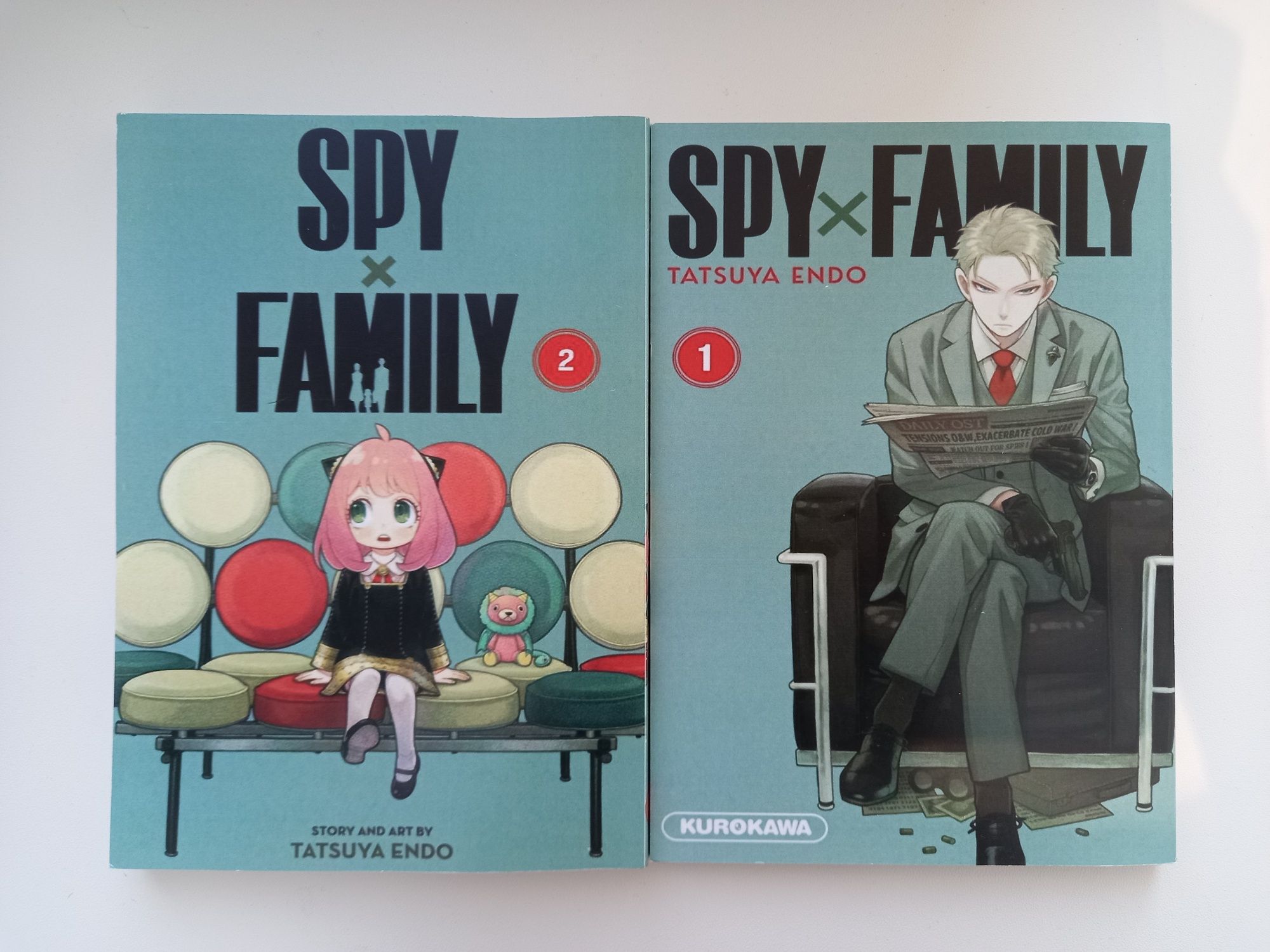 Манга Семья Шпиона/Spy x family 1, 2, 8 том