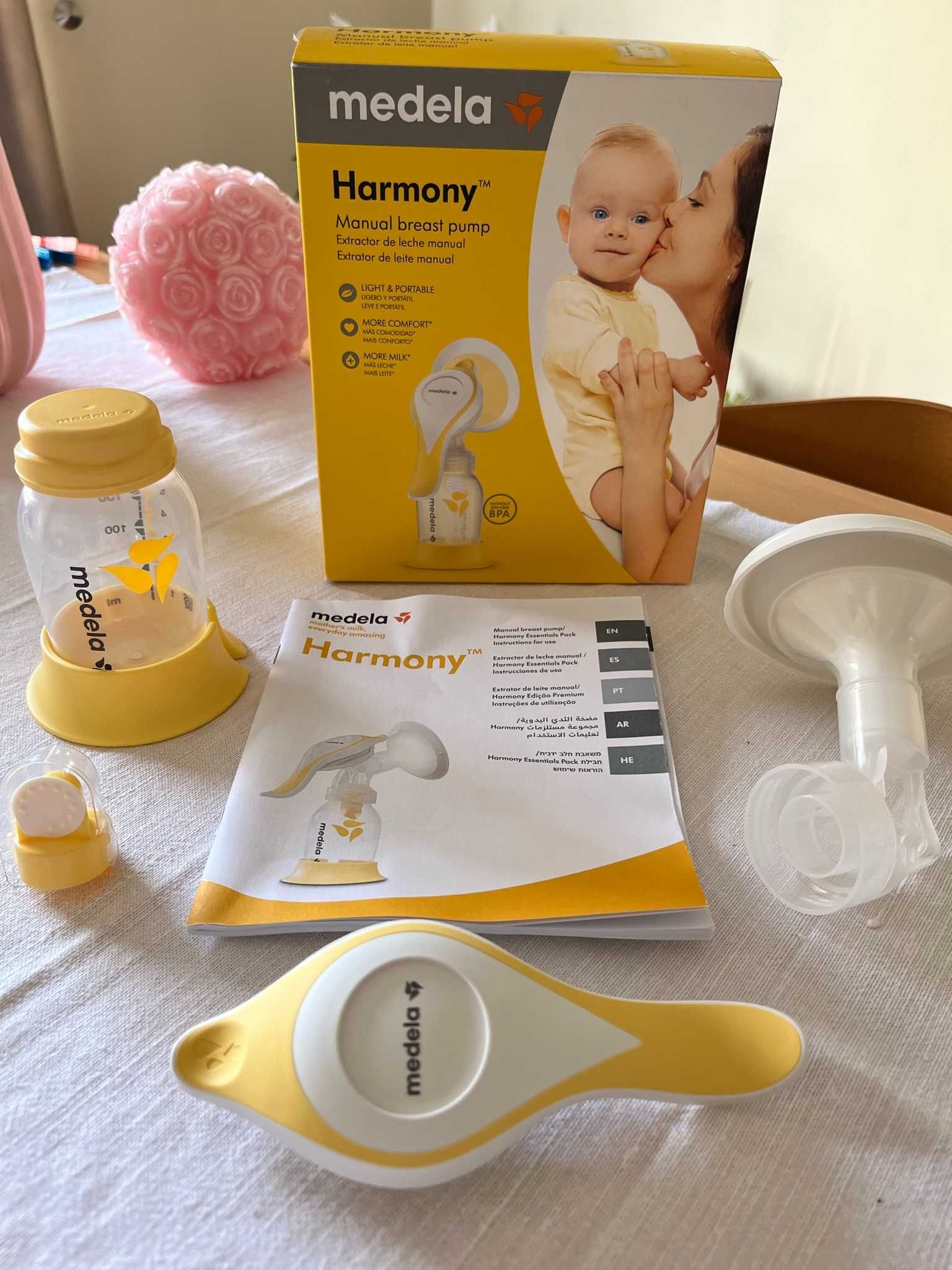 Bomba extractora manual Harmony da Medela