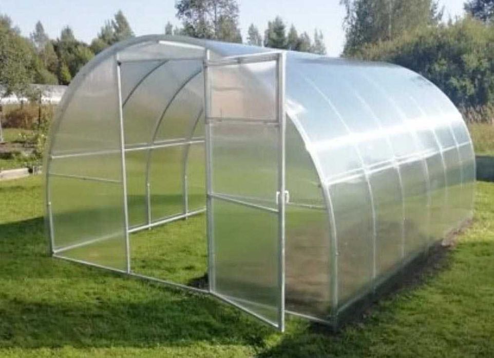 Szklarnia z poliwęglanu 3x4 3x6 3x8 3x10 3x12m pr. 40x20/20x20mm 4-6mm