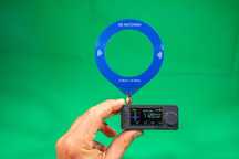 Recetor de radio multifrequencias novo na caixa.