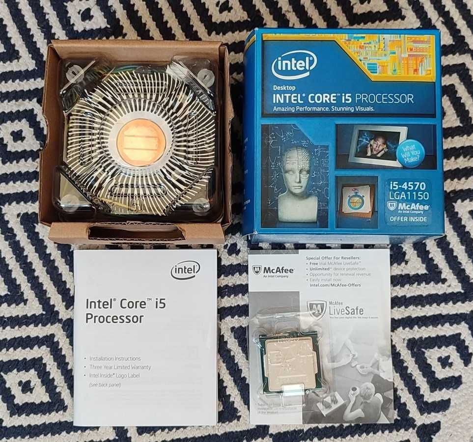 Processador Intel Core i5 4570 c/Cooler | Socket 1150