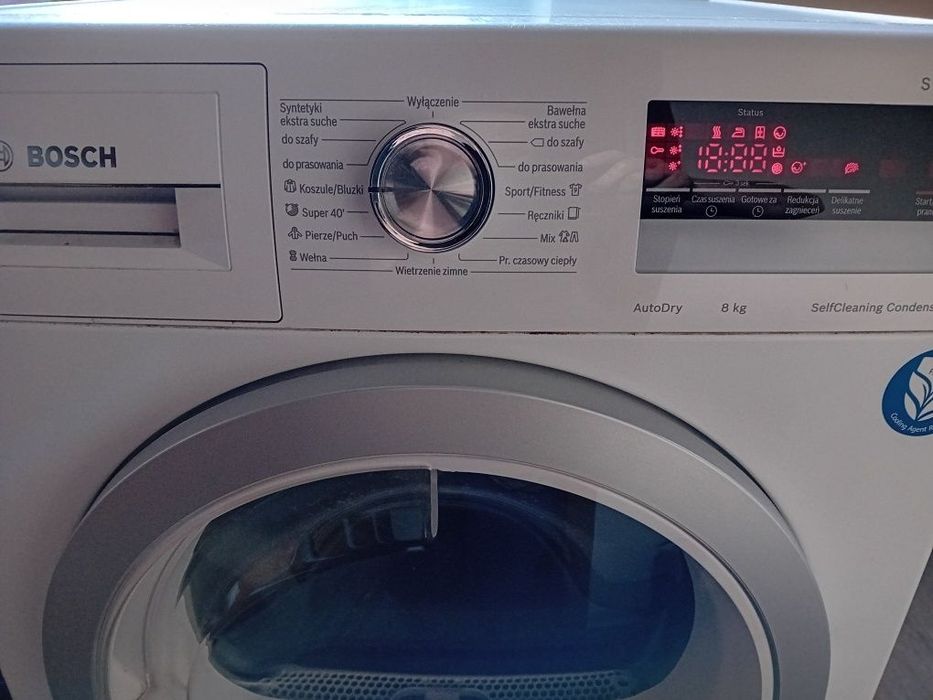 Сушильна машина Bosch WTN86201. Тепловий насос. 8 кг