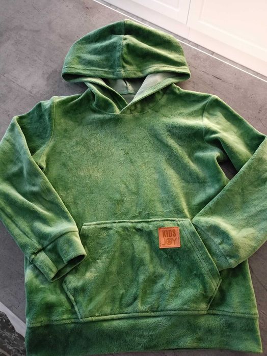 Bluza welurowa kangurek chłopięca Kids Joy 128/134