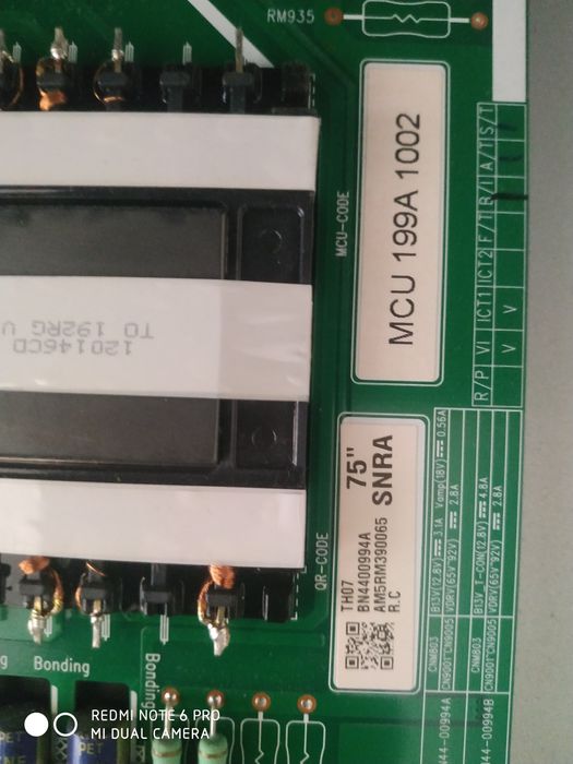 Placas tv Samsung QE75Q950RBT