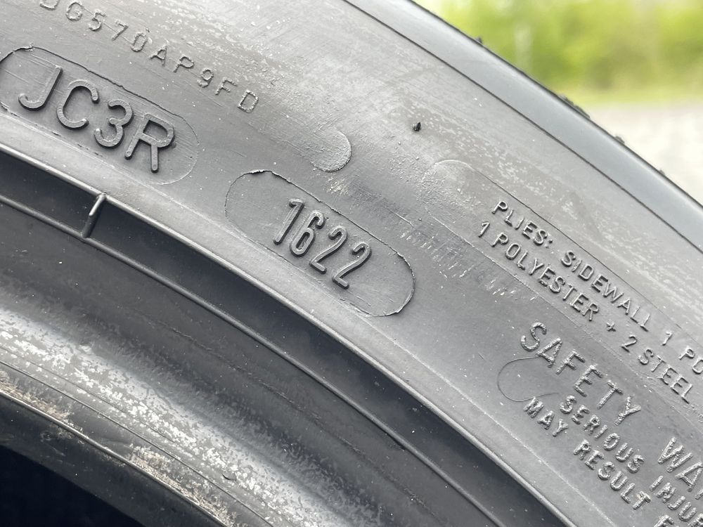 225/55R17 7.8мм 2022 Dunlop Sport MAXX rt2 Літні шини з Німеччини!