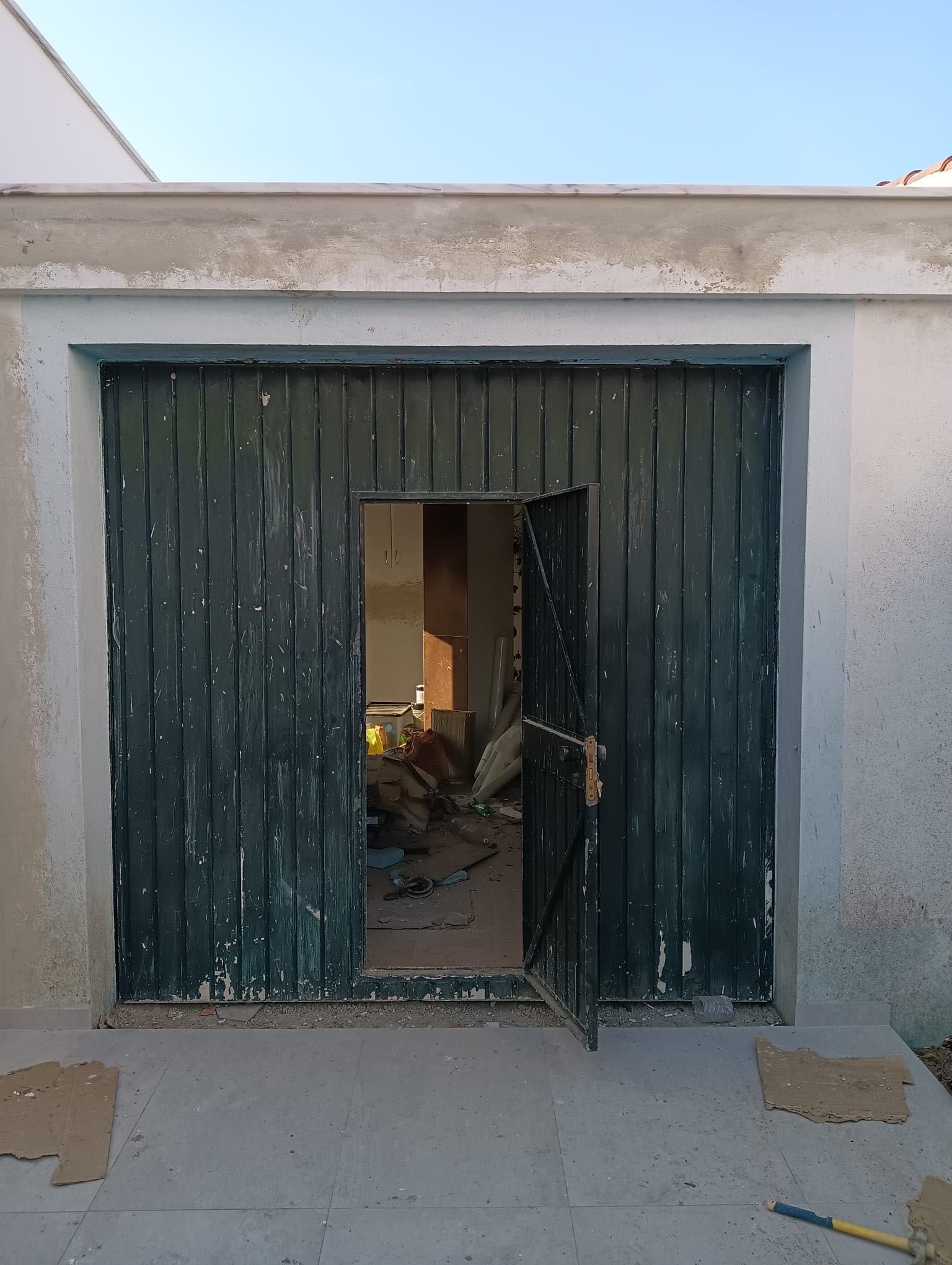 Portão de garagem