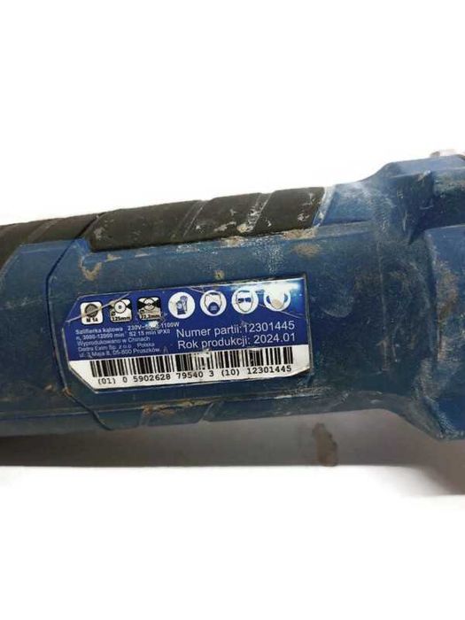 Szlifierka kątowa sieciowe Dedra 1100 W 230 V