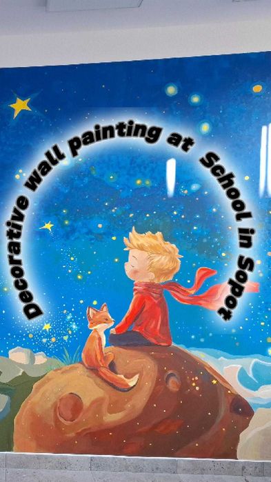 Artystyczne malowanie ścian