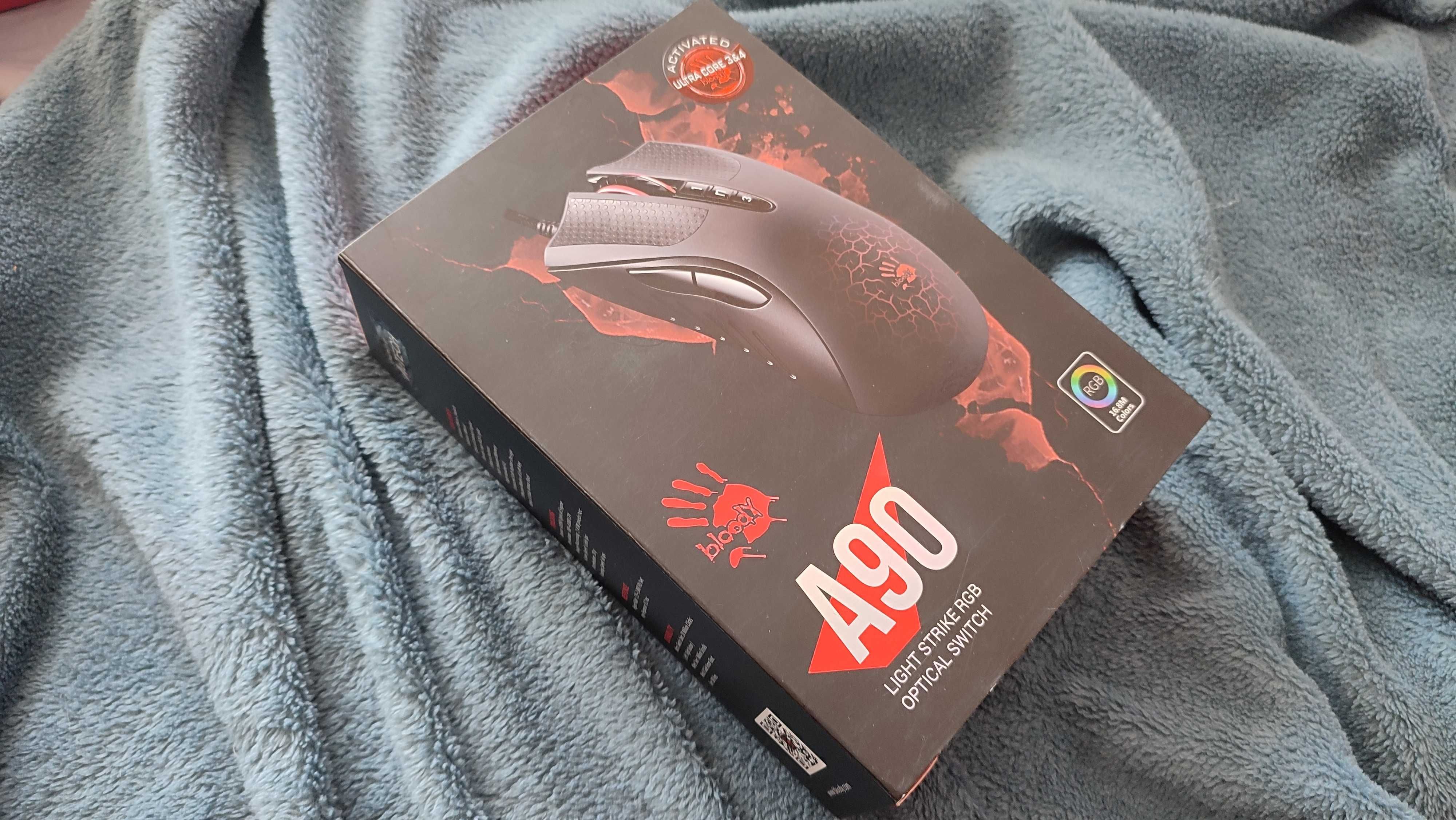 Миша A4Tech A90A Bloody Black USB