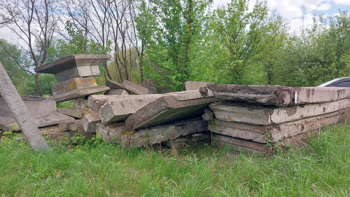 Бетонні блоки безкоштовно, самовивіз