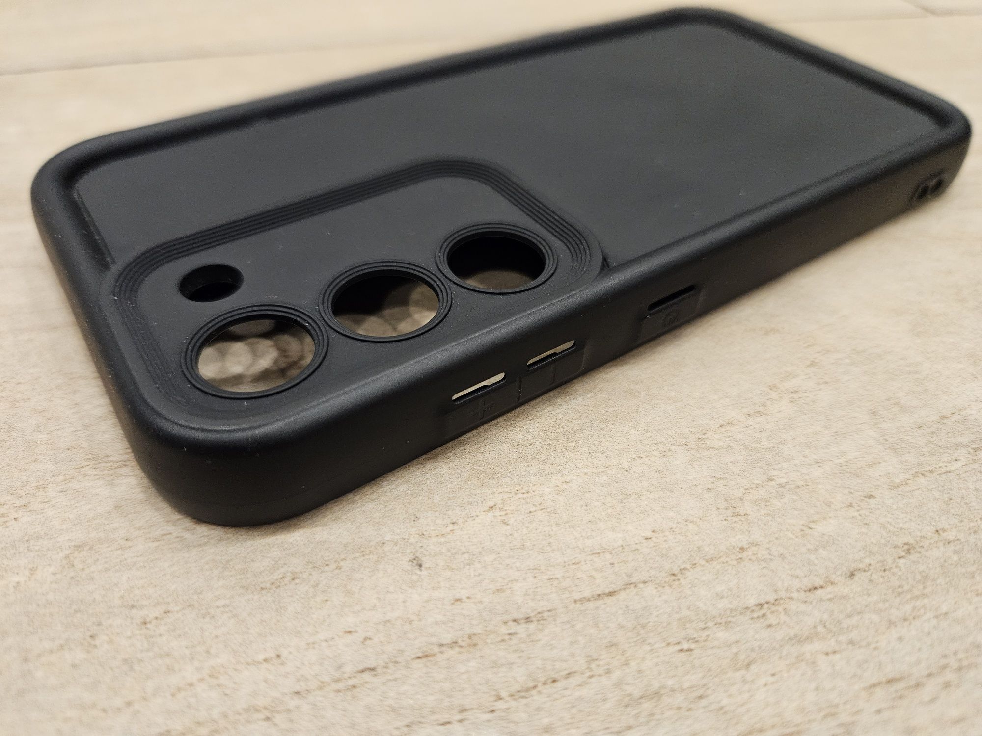 Etui Samsung S23 czarne matowe miękkie tpu case NOWE