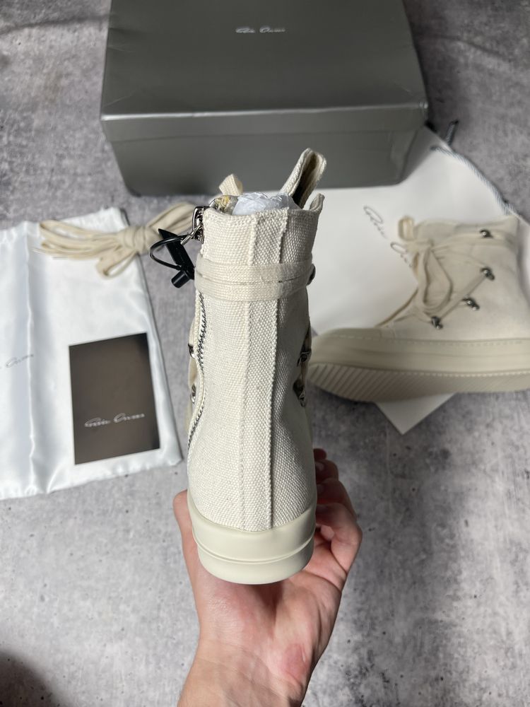 Кросівки Rick owens Hexagram white кеди рік овенс білі
