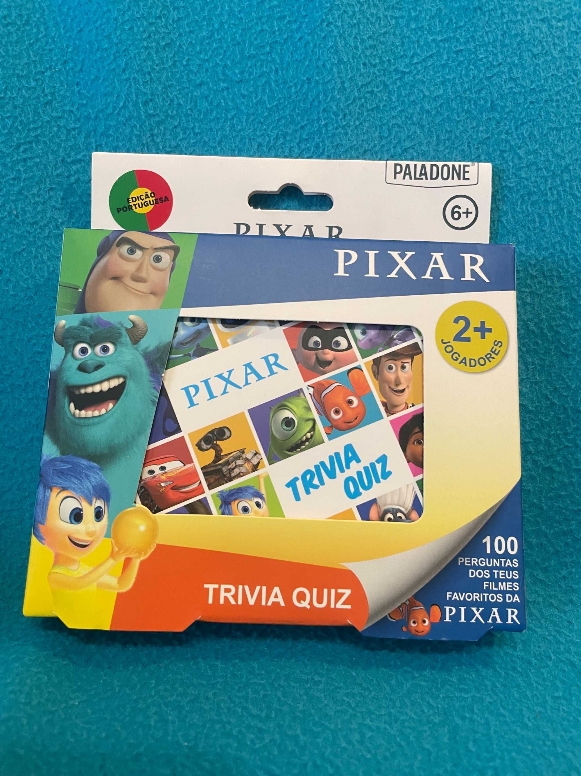 Trivia Quiz Pixar 100 Perguntas - Novo e Selado