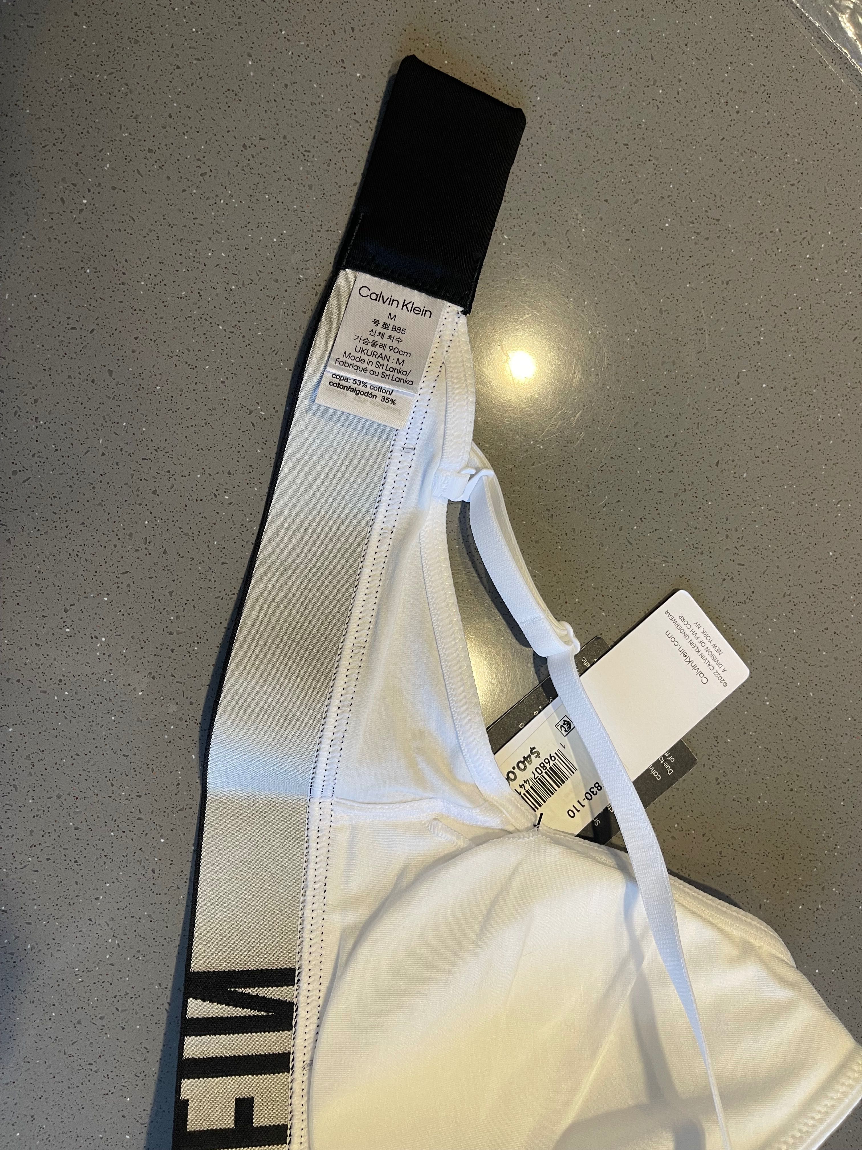 Calvin Klein original. Бра с чашечками хлопок р М