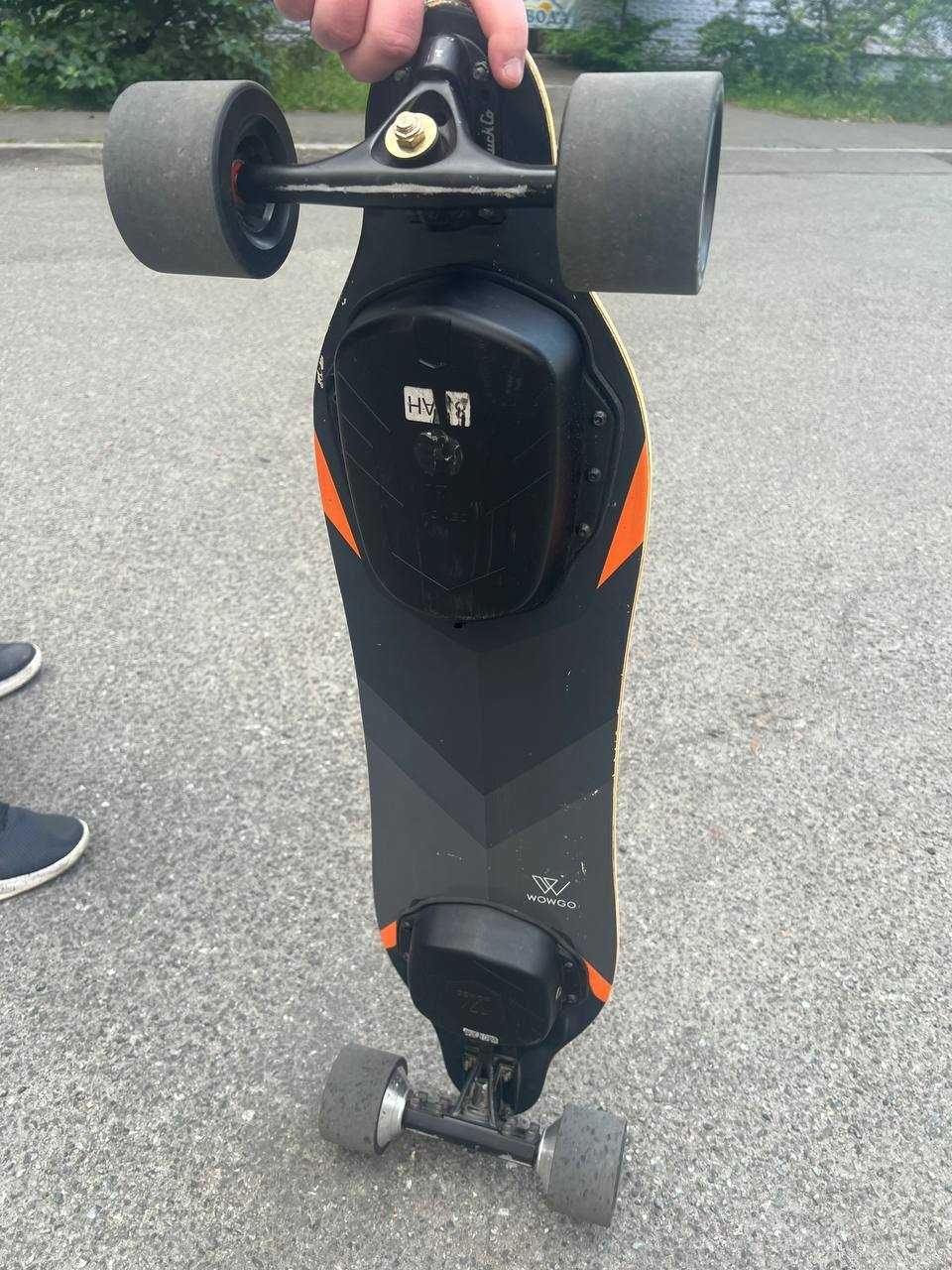 Электрический скейтборд WowGo 3 - самокат - электроскейт 40 км/час