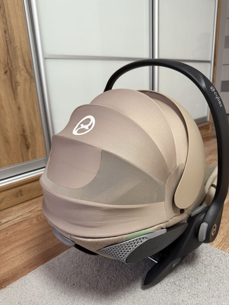 cybex cloud t i size cozy beige plus