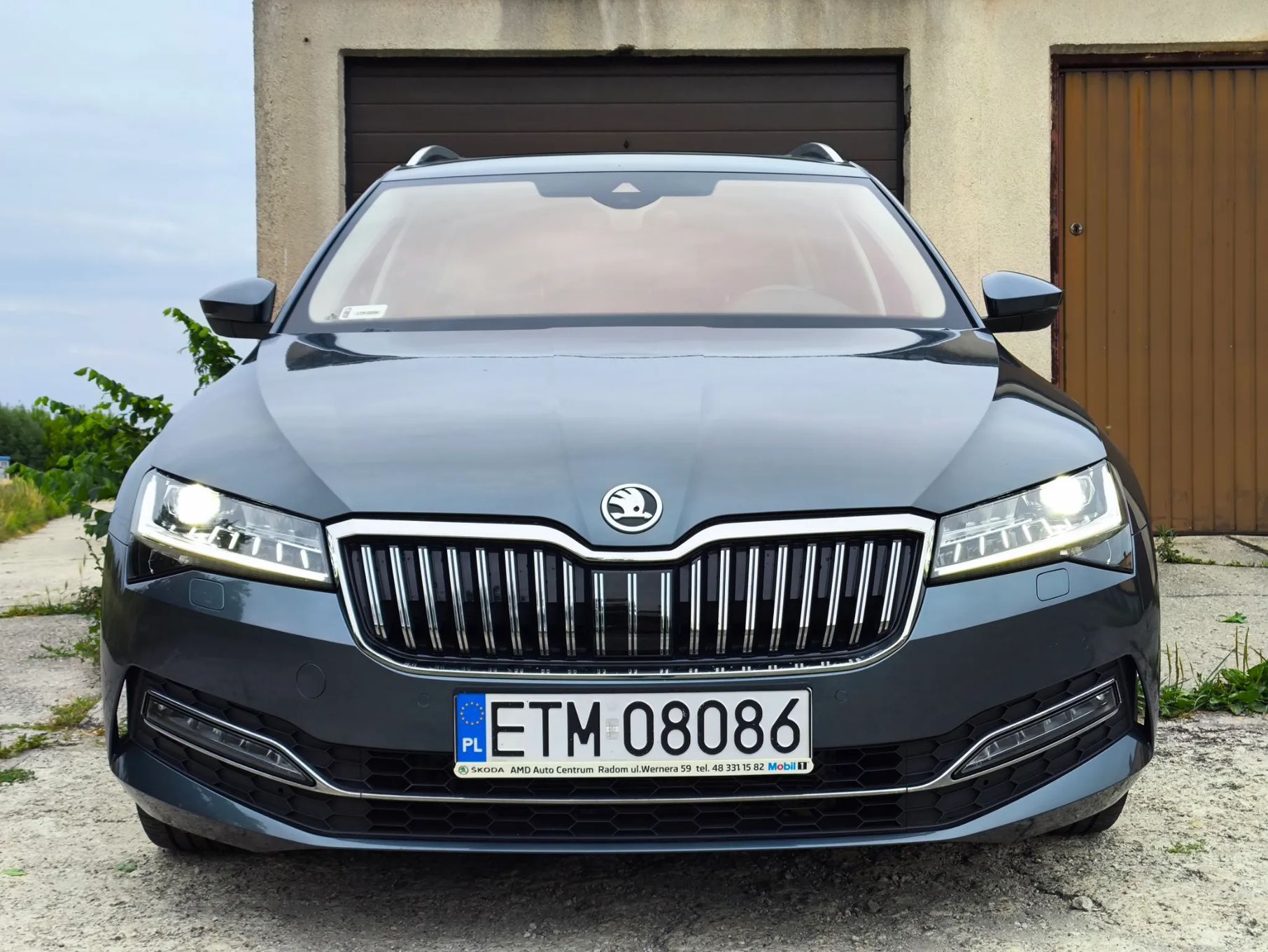 Skoda Superb DSG, style+comfort, szklany dach, salon polska, 1 właściciel, 63kkm